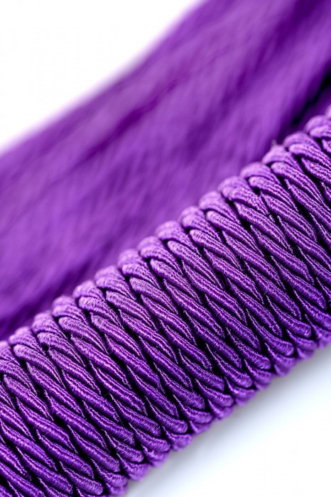 Сиреневый флоггер из веревки Theatre - 48,5 см. - ToyFa - купить с доставкой в Первоуральске