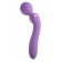 Фиолетовый двусторонний вибростимулятор Duo Wand Massage-Her - 19,6 см. - Pipedream купить в Первоуральске с доставкой в Orgasmix.ru Фиолетовый двусторонний вибростимулятор Duo Wand Massage-Her - 19,6 см. - Pipedream