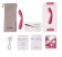 Ярко-розовый G-стимулятор IRIS Clitoral G-spot Vibrator - 18 см. - Svakom купить в Первоуральске с доставкой в Orgasmix.ru Ярко-розовый G-стимулятор IRIS Clitoral G-spot Vibrator - 18 см. - Svakom