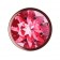Пробка цвета розового золота с малиновым кристаллом Diamond Ruby Shine L - 8,3 см. - Lola Games - купить с доставкой в Первоуральске