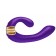 Фиолетовый гибкий вибростимулятор MIYO с двумя моторами - 18,5 см. - Shunga купить в Первоуральске с доставкой в Orgasmix.ru Фиолетовый гибкий вибростимулятор MIYO с двумя моторами - 18,5 см. - Shunga