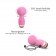 Розовый мини-wand вибратор Itsy Bitsy Mini Wand Vibrator - Love to Love в Первоуральске Розовый мини-wand вибратор Itsy Bitsy Mini Wand Vibrator - Love to Love
