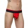 Мужские красно-черные лаковые трусы-стринги - La Blinque купить с доставкой Мужские красно-черные лаковые трусы-стринги - La Blinque купить с доставкой