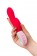 Красный вибратор с клиторальным отростком Petunia - 19 см. - ToyFa купить в Первоуральске с доставкой в Orgasmix.ru Красный вибратор с клиторальным отростком Petunia - 19 см. - ToyFa