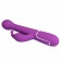 Фиоетовый вибратор-кролик с ротацией бусин Dejon - 22,6 см. - Baile купить в Первоуральске с доставкой в Orgasmix.ru Фиоетовый вибратор-кролик с ротацией бусин Dejon - 22,6 см. - Baile